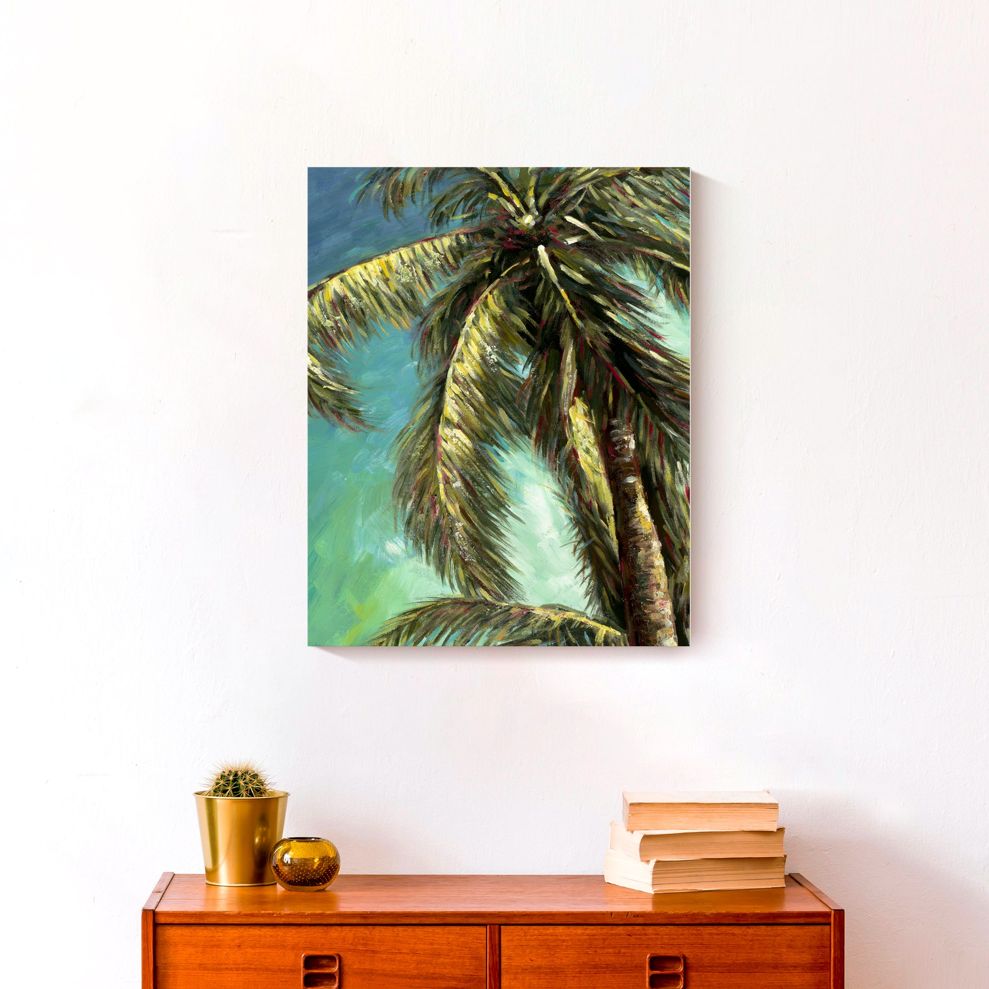 Traditional Palm 16" x 20" Canvas Wall Art